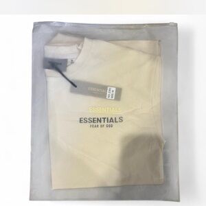 Fear of God Color Tan/Cream Short Sleeve T-Shirt